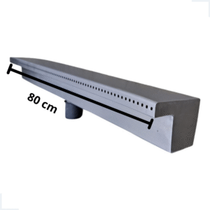 Cascata Inox 304 Embutir Chuva 80 Cm Piscina Alta Qualidade