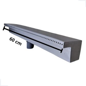 Cascata Embutir Chuveirinho Inox 304 60cm Piscina Moderna